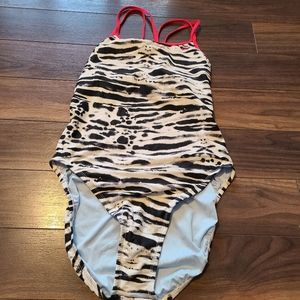 Nike one piece swim suit